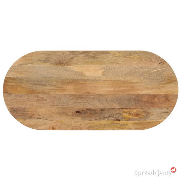 Blat stołu 140x60x25 owalny lite drewno mango Warszawa sprzedam