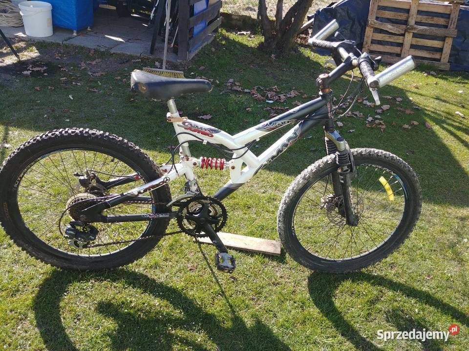 Rower dzieciecy biały Jasienica