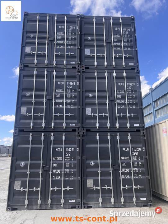 Kontener morski magazynowy budowlany 20 DV OW Piła