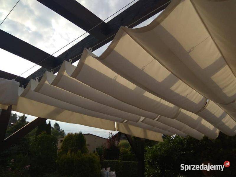 Pergole tarasowe markizy rolety zasłony zew śląskie Mysłowice sprzedam