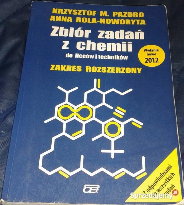 Zbiór zadań z chemii do liceów i techników lubelskie