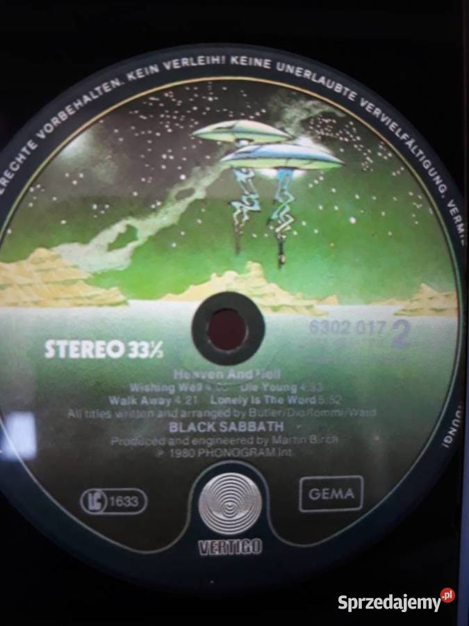 Klasyka heavy hard rocka BLACK SABBATH Heaven podkarpackie