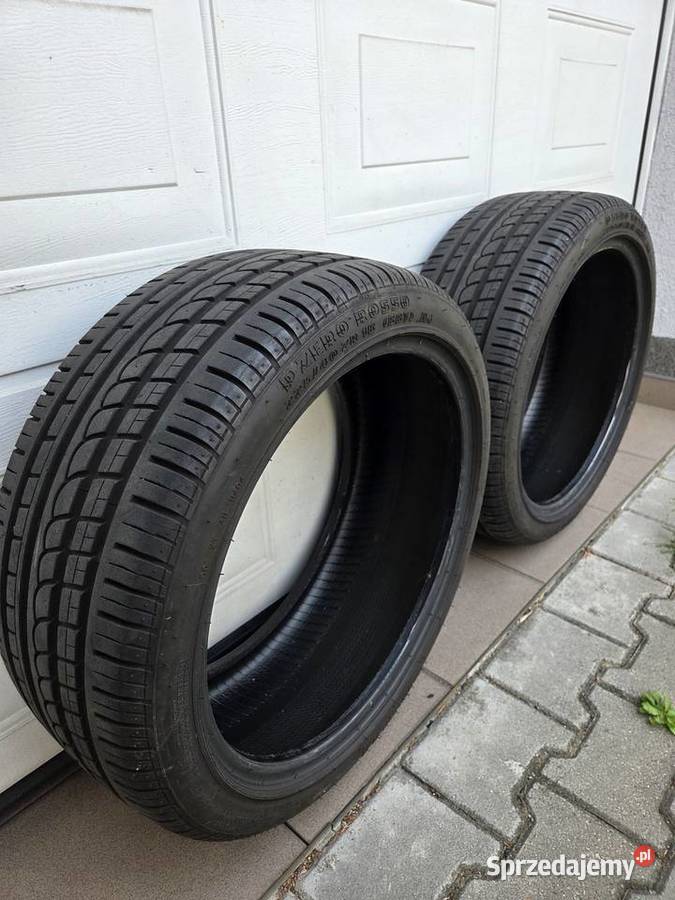 2 opony Pirelli P Zero Rosso 22540 ZR18 Warszawa