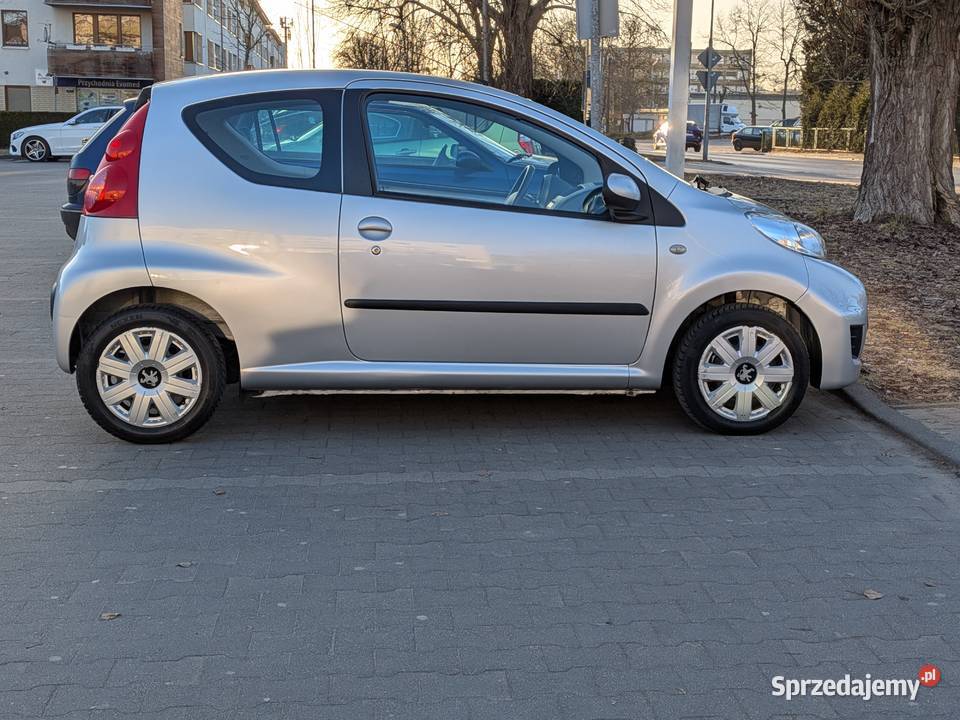 Peugeot 107 10 2009 Salon Polska 2 właściciel Szczecin