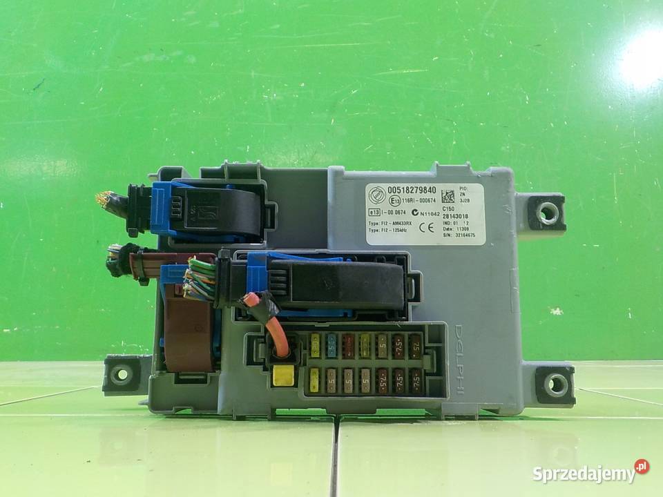 FIAT 500 14 B 08r HB 3D skrzynka bezpiecznikow