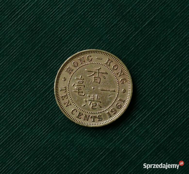 HONGKONG 10 centów 1961r Gliwice