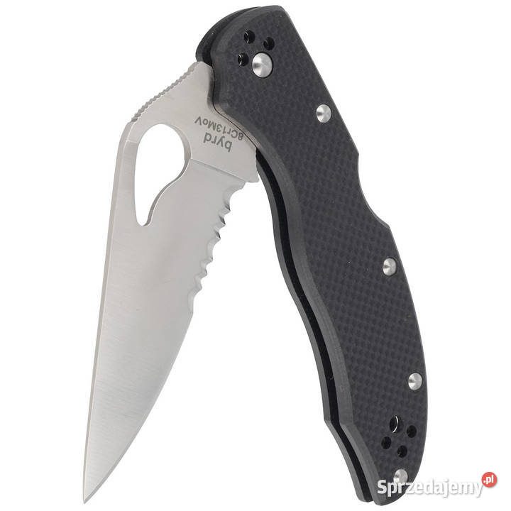 Nóż składany Spyderco Byrd Harrier 2 Black G10 Warszawa