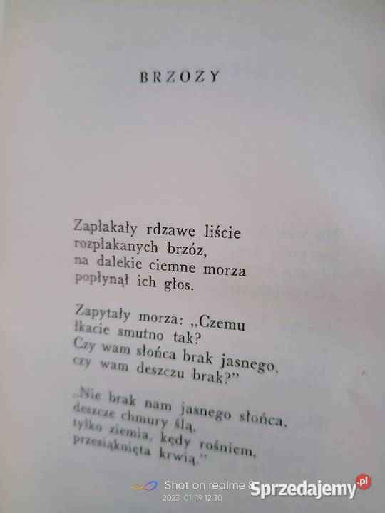 Poezje wiersze księgarnia Praga Warszawa antyki