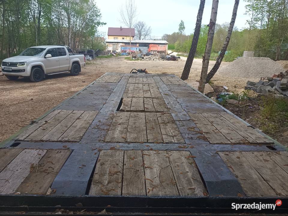 sprzedam przyczepę tandem 14 ton Drochów Dolny sprzedam