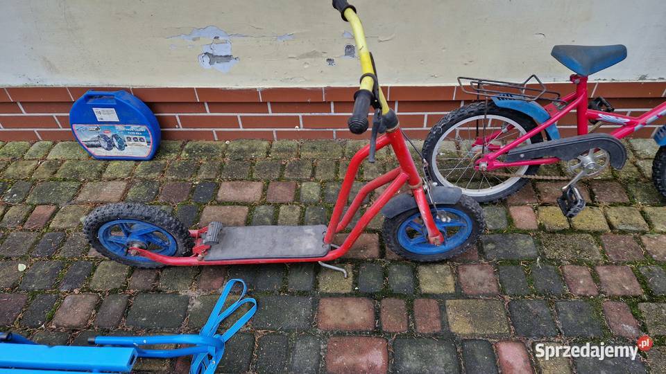 rowerek dziecięcy z koszyczkiem hulajnoga Gorzów Wielkopolski