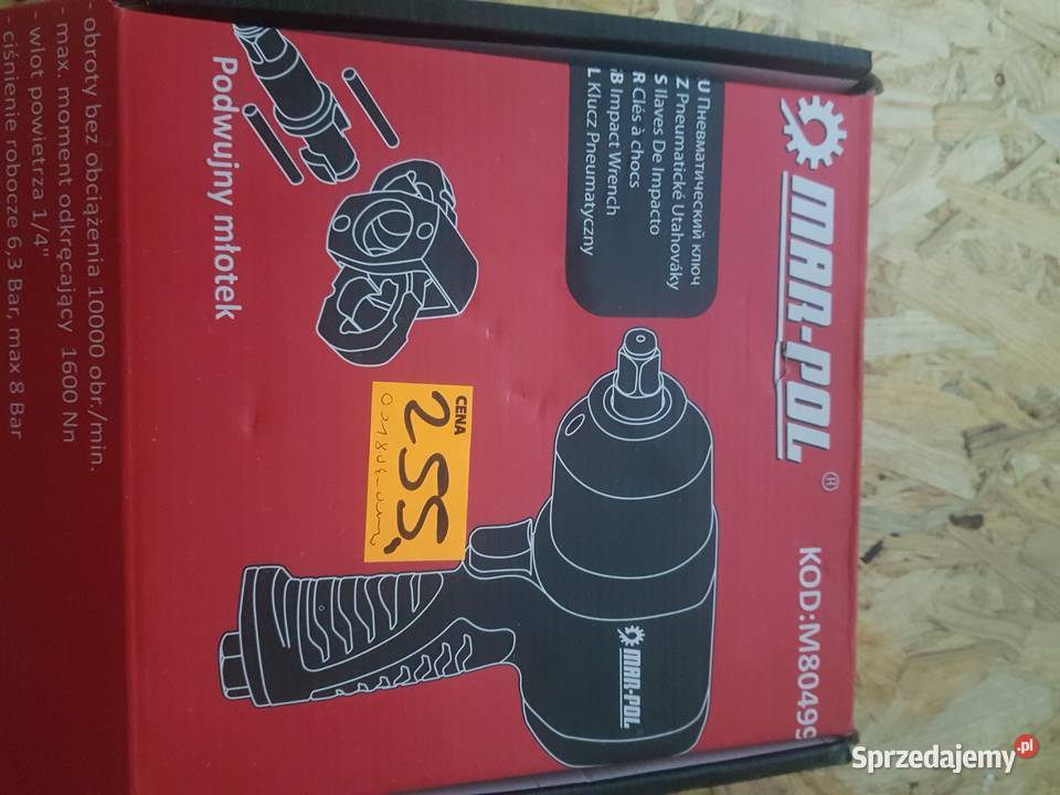 KLUCZ PNEUMATYCZNY 12 MARPOL 1600 nm wielkopolskie Głogowa