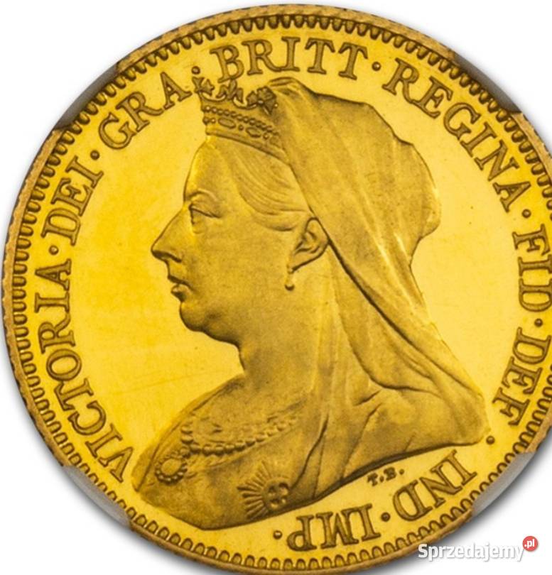 1893 Queen Victoria Wielka Brytania Two 2 Pounds mazowieckie Warszawa