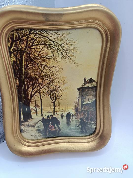 Obrazek w ramie reprodukcja zdjęcie Italy styl Zamość