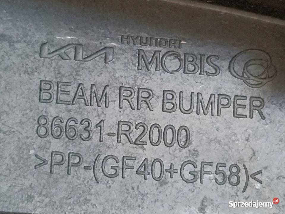 KIA SPORTAGE V BELKA WZOCNIENIE ZDERZAK TYŁ Pleszew