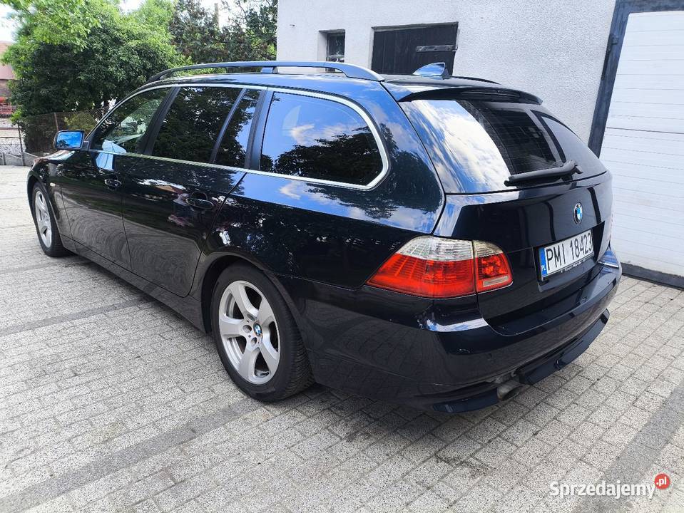 BMW 520d m47n HUD Skóra Panorama elektrycznie ustawiane fotele Samochody osobowe Mylin