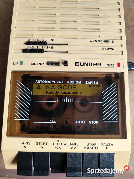 magnetofon Unitra MK450 uszkodzony zachodniopomorskie Stargard sprzedam