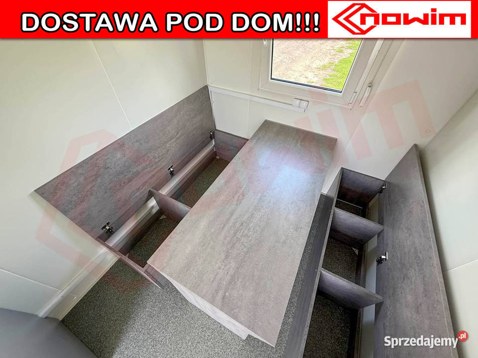 Przyczepa socjalna mobilne biuro przyczepka