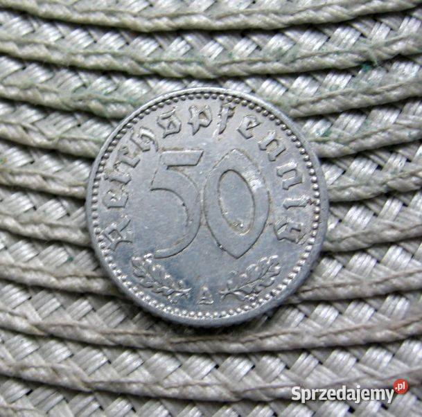 Niemcy 50 Reichspfennig 1943r A Numizmatyka Kalisz