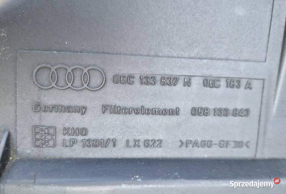 OBUDOWA FILTRA POWIETRZA AUDI A6 C5 LIFT 30 B Działoszyce