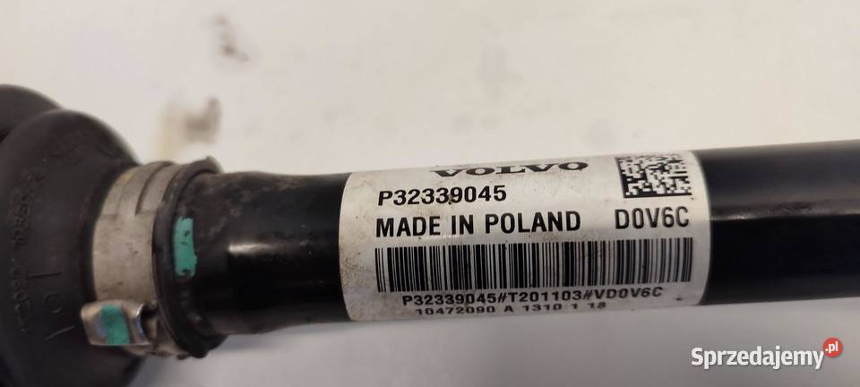 VOLVO XC40 PÓŁOŚ LEWA PRAWA PRZÓD 32339045