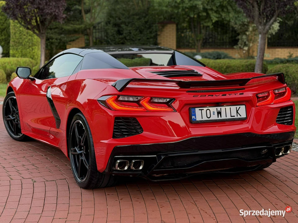 Chevrolet Corvette C8 Stingray 3LT Cabrio 62 V8 świętokrzyskie Widełki sprzedam