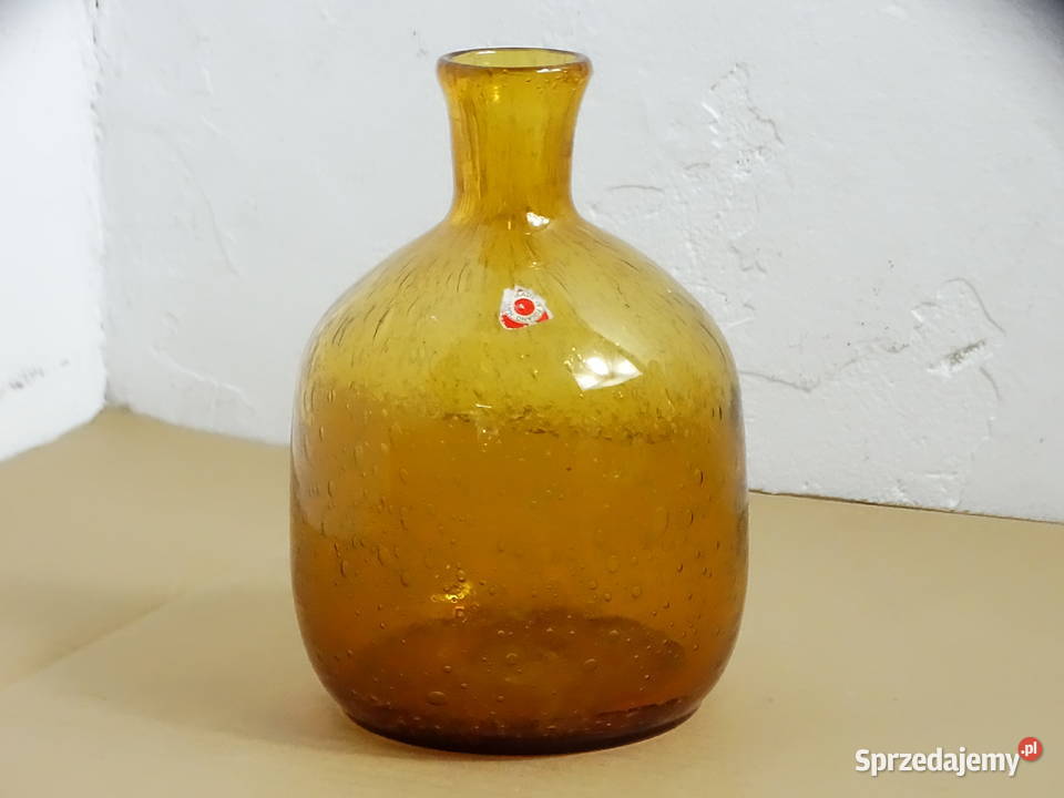 Zbigniew Horbowy Butla Antico 800 ml PRL Hand Wazony Biłgoraj