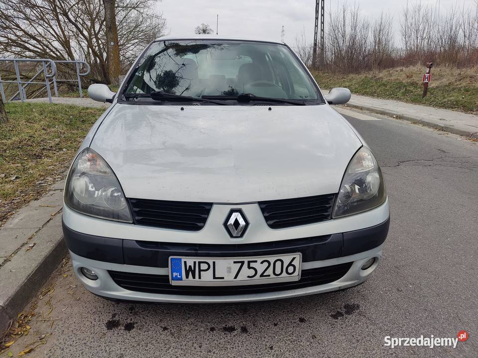 Renault Clio II 2001r 14 16V benzyna mazowieckie Wyszogród sprzedam