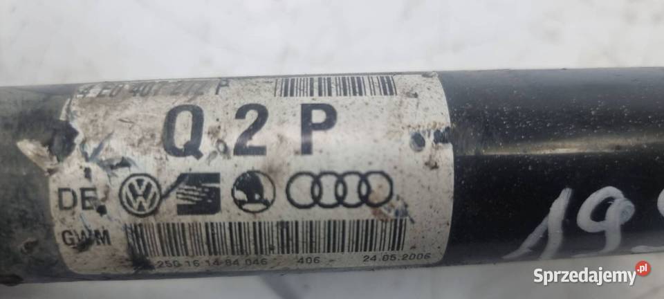 PÓŁOŚ PRAWA PRZÓD AUDI A8 D3 LIFT 4E0407272P Lipno