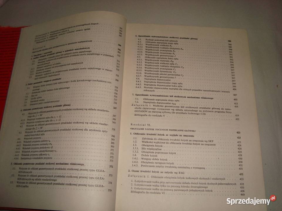 Książka Obliczenia układów napędowych technika, nauki techniczne