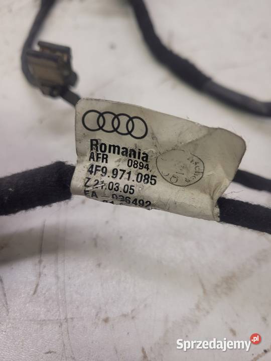 WIĄZKA PDC TYŁ AUDI A6 C6 LIFT 4F9971085 Przystajń