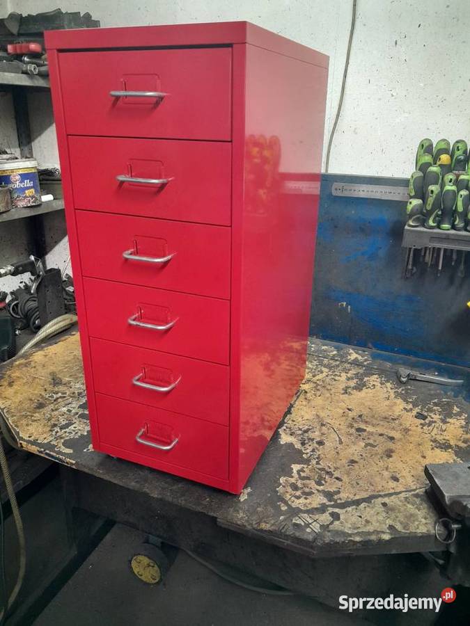 Szafka warsztatowa biurowa metalowa 6 szuflad Krotoszyn