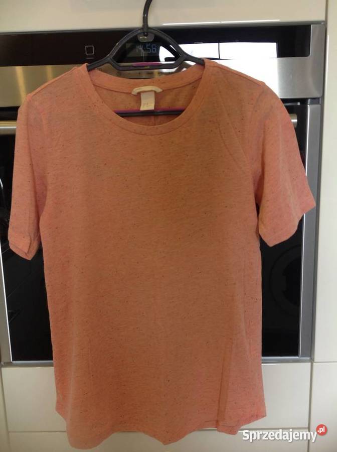T Shirt Koszulka Damska HM r XS pomarańczowy Nowa Sól