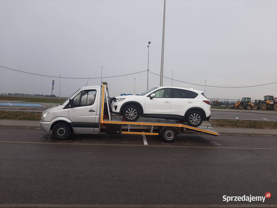 Sprinter 313 Laweta aluminiowy najazd 130KM małopolskie Książ Wielki