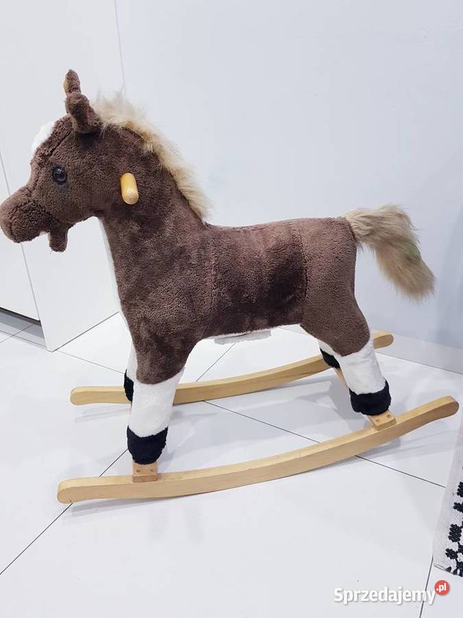 Interaktywny koń na biegunach Pozostałe śląskie Dąbrowa Górnicza