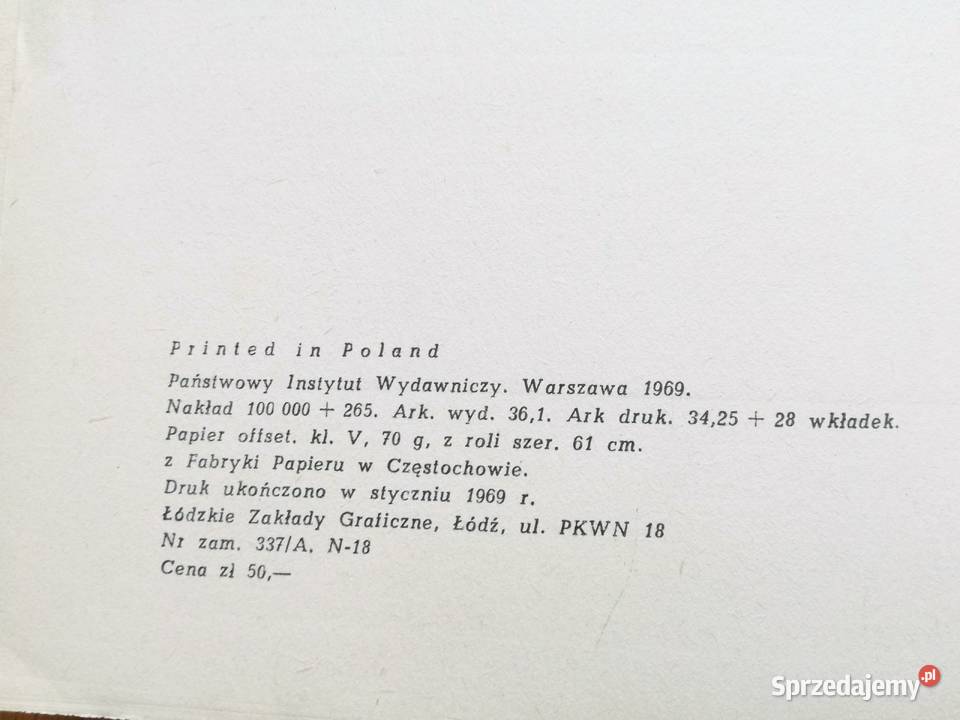 Pan Wołodyjowski Henryk Sienkiewicz literatura piękna - proza polska Warszawa sprzedam