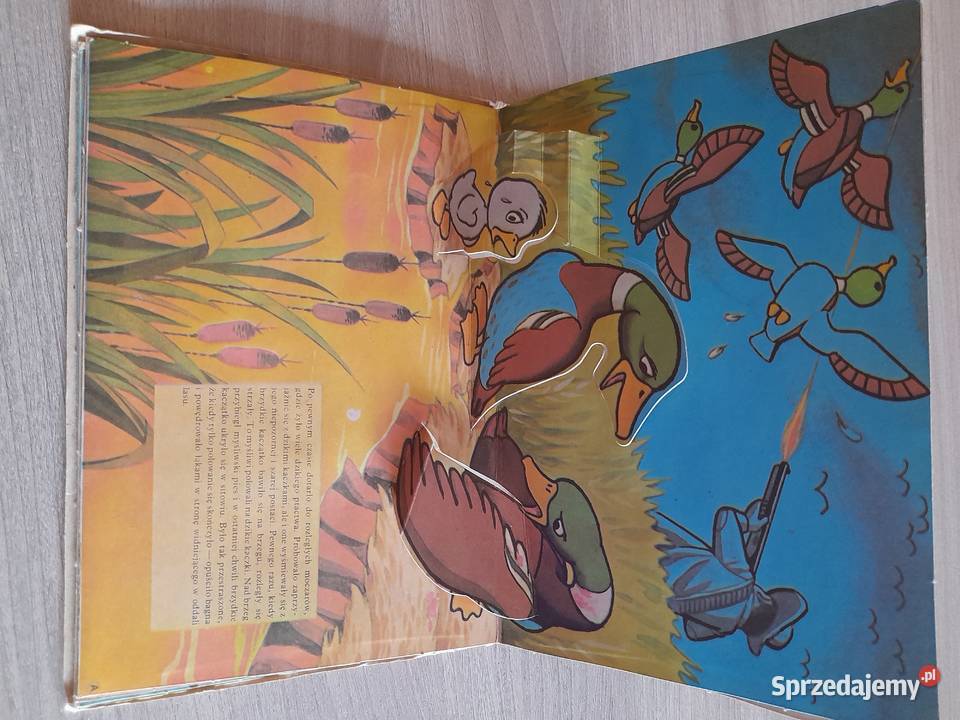 Bajka rozkładana Brzydkie Kaczątko 3D z PRL podkarpackie