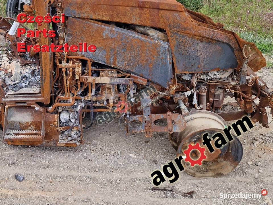 Fendt 211 Vario części skrzynia biegów zwolnica Byków