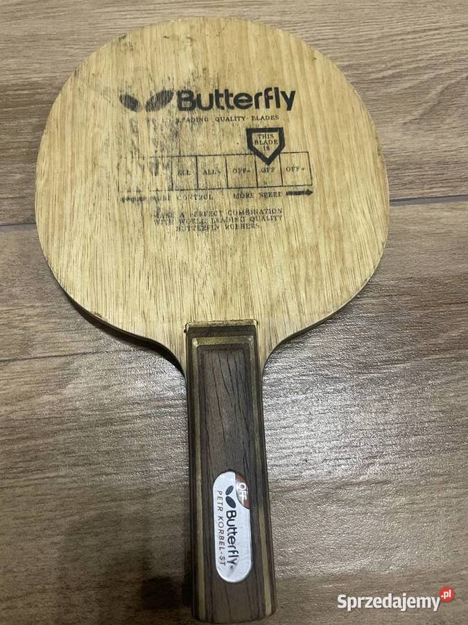 deska Butterfly Petr Korbel ST OFF tenis stołowy sprzedam