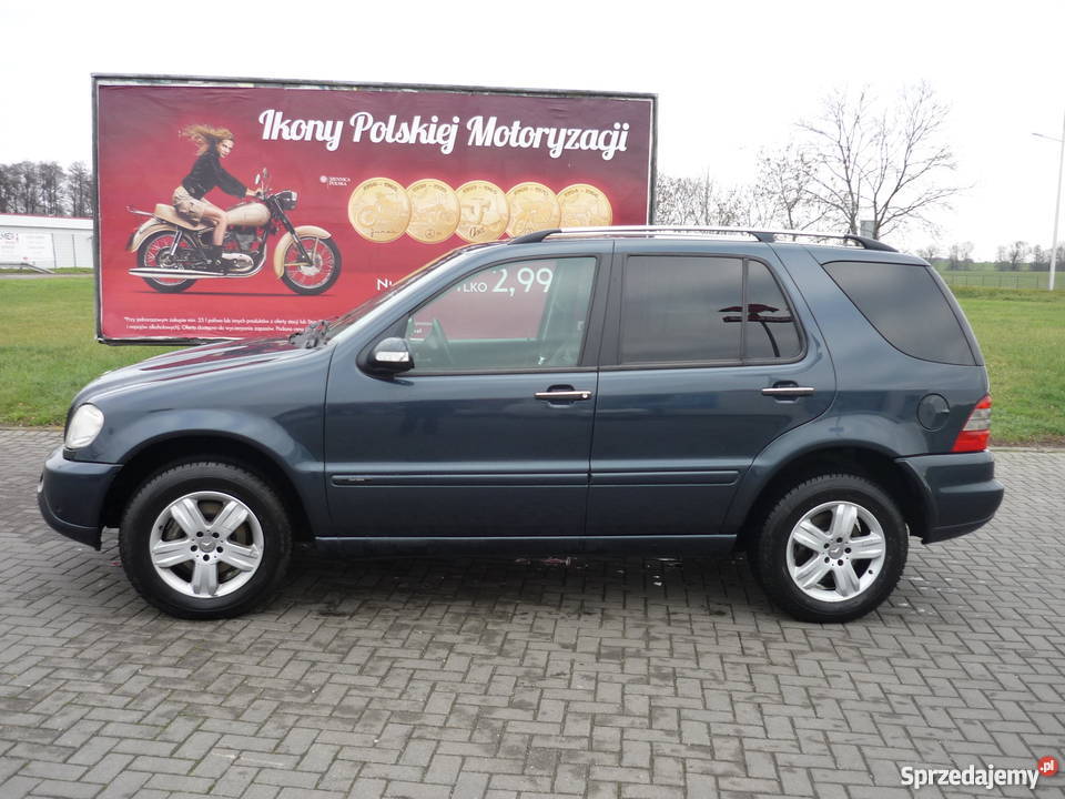 MercedesBenz Mklasa terenowy skórzana tapicerka Środa Śląska