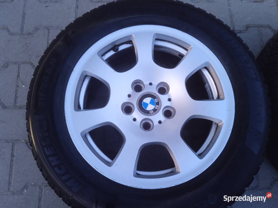 Koła Aluminiowe BMW 5x120 r16 z oponami 21550r16 Lubartów sprzedam