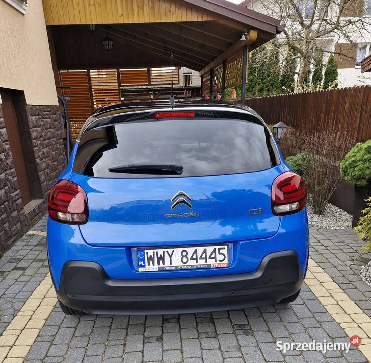 Citroen C3 2019 PIERWSZY WŁAŚCICIEL światła LED Wyszków
