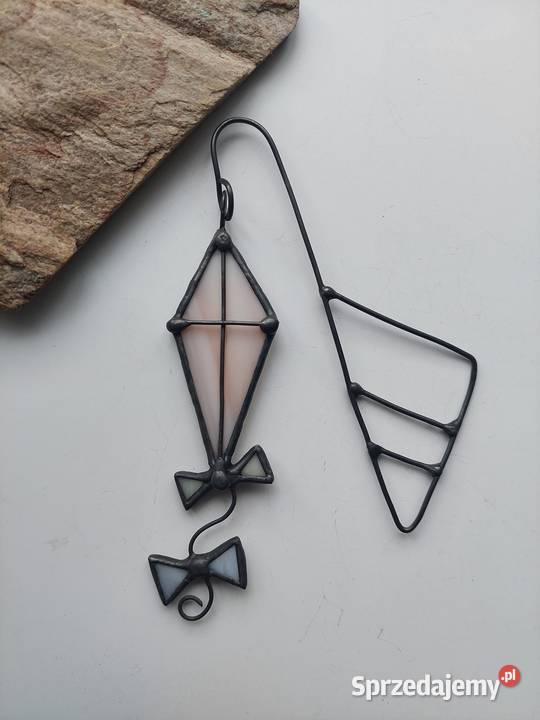 zakładka do książki latawiec łososiowy witraż Piekary Śląskie sprzedam