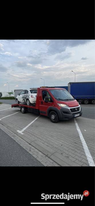 pomoc drogowa auto laweta transport maszyn