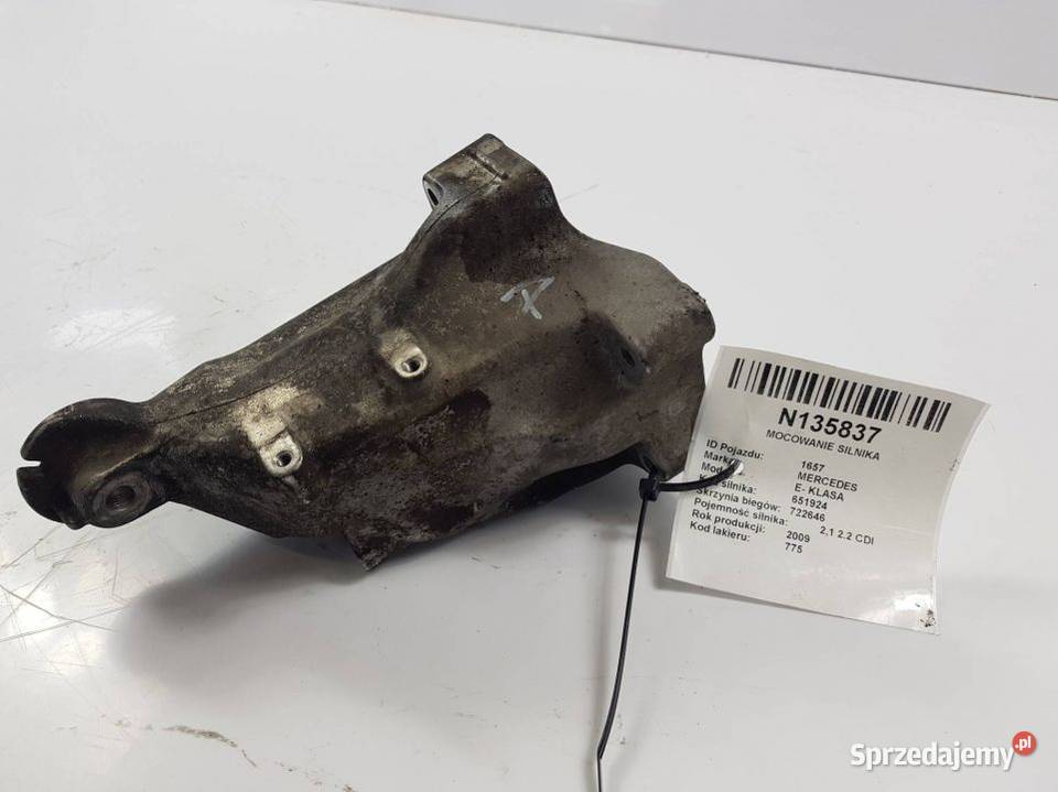 MOCOWANIE SILNIKA A6512233404 MERCEDES W212 Lipno