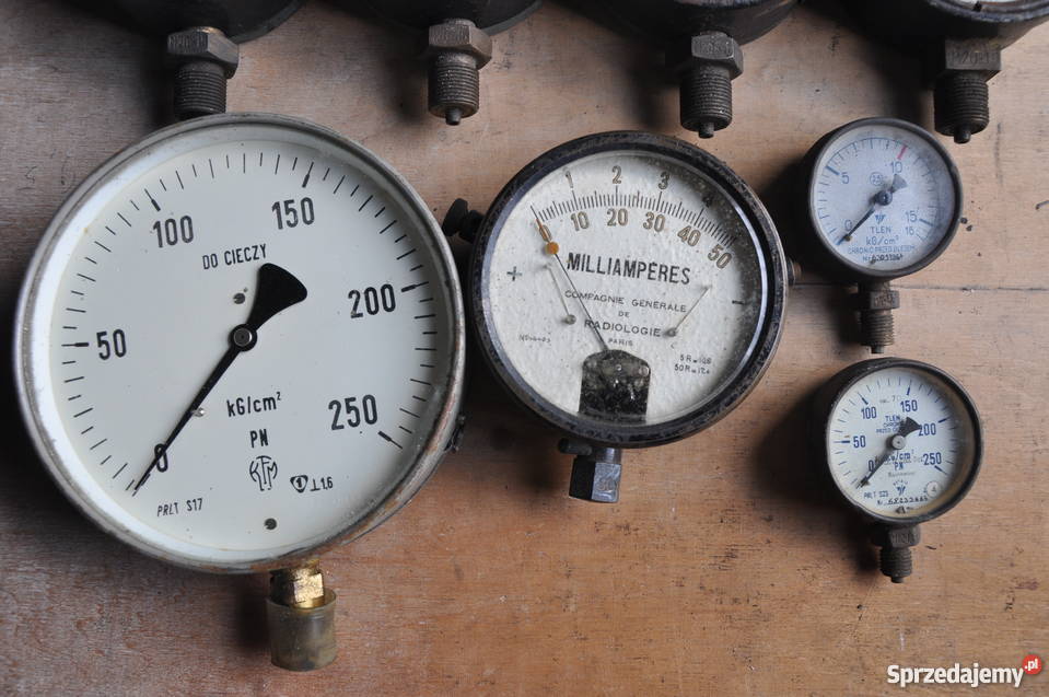 Manometr tlen acetylen bar radiometr ciecz śląskie Katowice