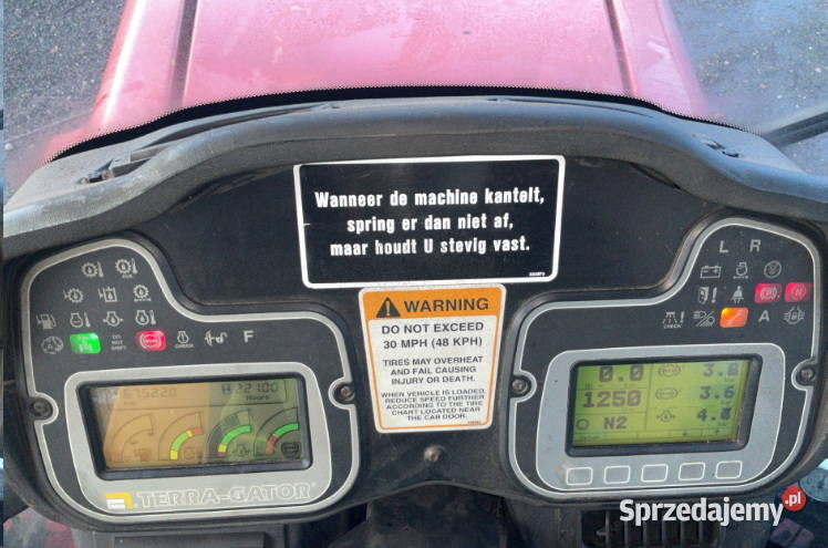 Wóz asenizacyjny TerraGator TG 310 Rozrzutnik nieuszkodzony Kraków sprzedam