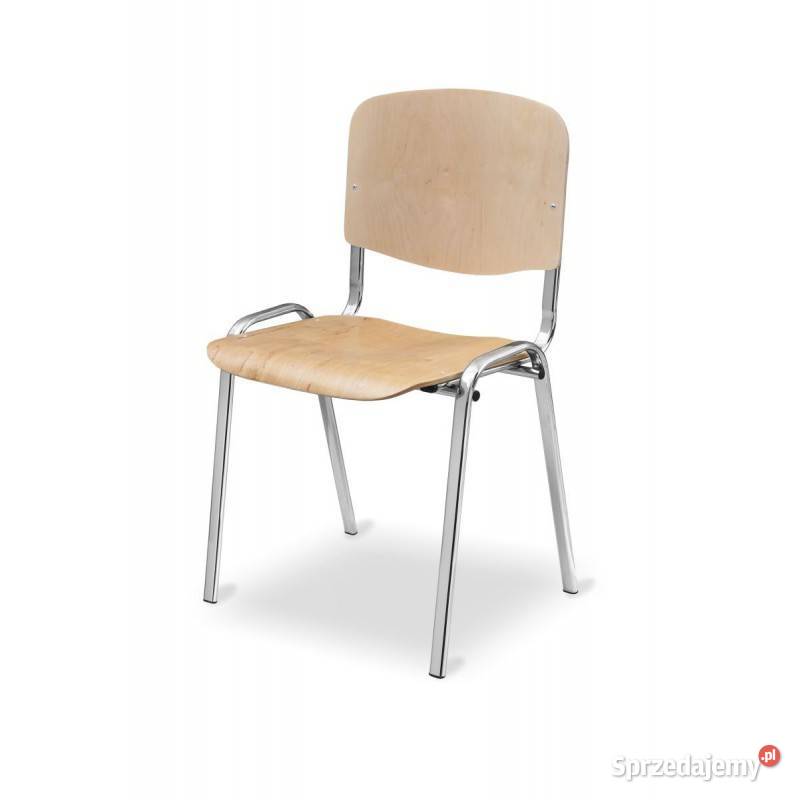 Krzesło krzesła konferencyjne drewniane ISO WOOD CR