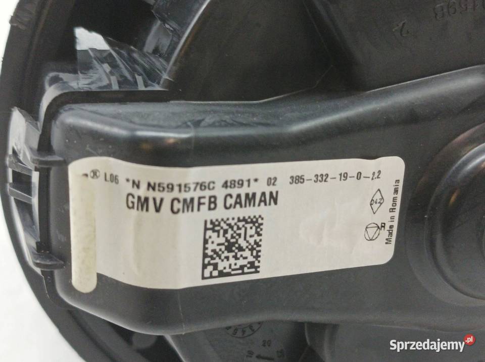 DMUCHAWA NAWIEWU REZYSTOR N591576C Dacia Duster świętokrzyskie sprzedam