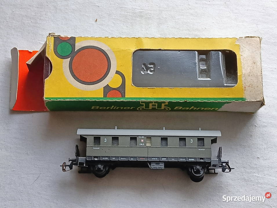 Wagon pasażerski PKP 3 klasa krótki 2osiowy TT 4