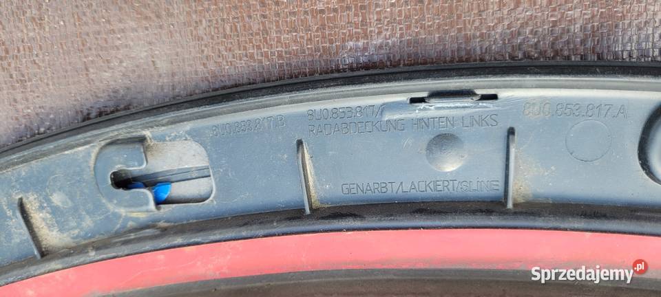 AUDI Q3 LISTWA BŁOTNIKA LEWY TYŁ Ruda Śląska